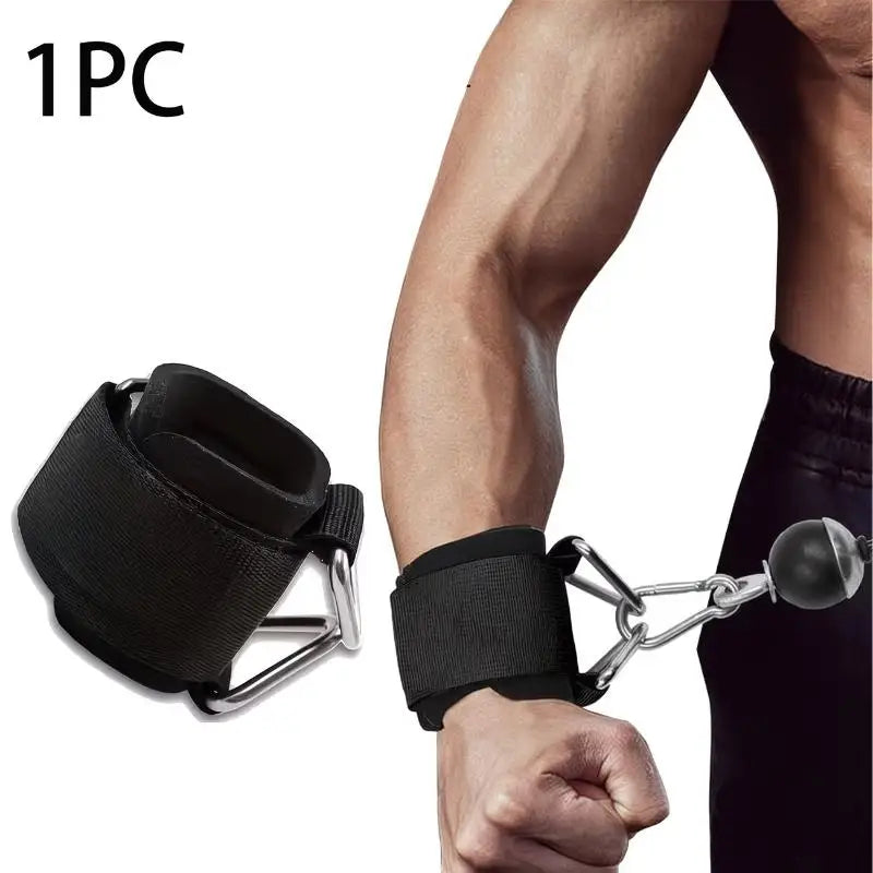 Weightlifting straps - Lifting Straps with D-Ring - Deadlift Wrist Straps