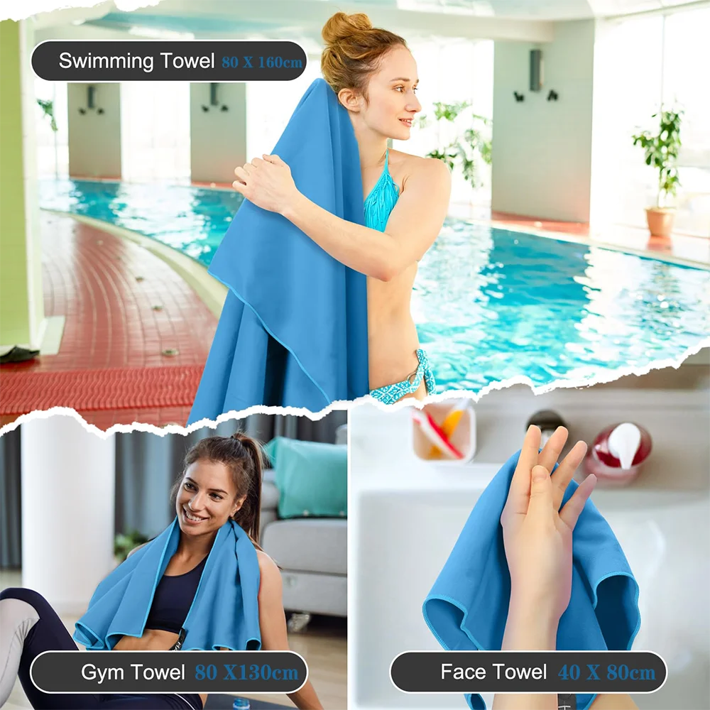 Gym towel - Microfiber Gym Towel - Quick Dry Sweat Towel
