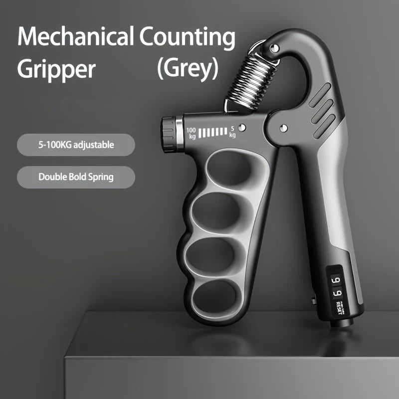 Adjustable grip strengthener - Adjustable Hand Grip Strengthener with Counter