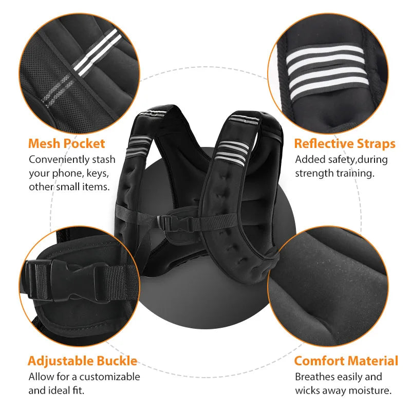 12 lb Weighted Vest - view 3