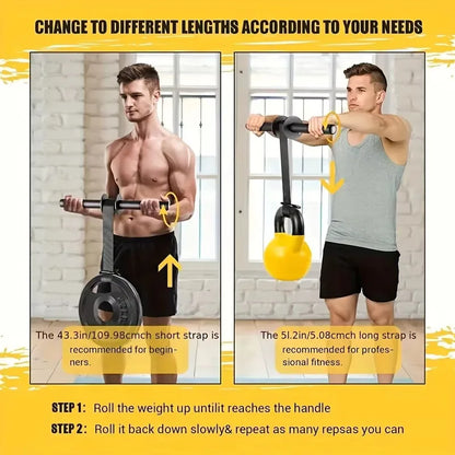Forearm trainer - Wrist Roller - Forearm Exerciser & Trainer