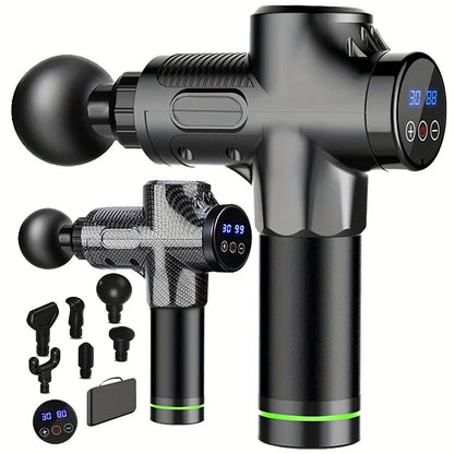 Massage Gun with 6 or 30 Speed Levels