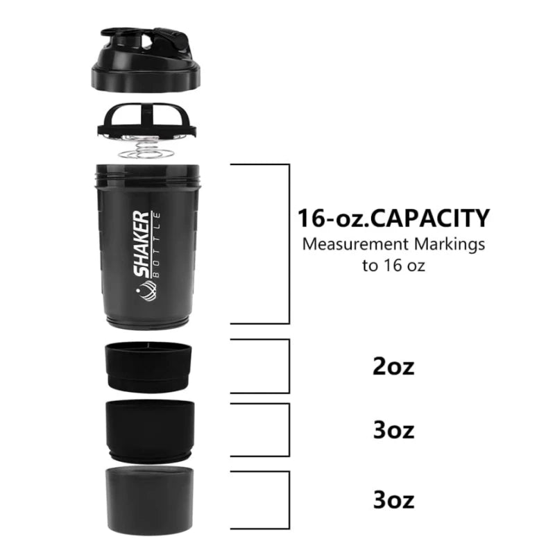 3-Layer Shaker Bottle - view 4