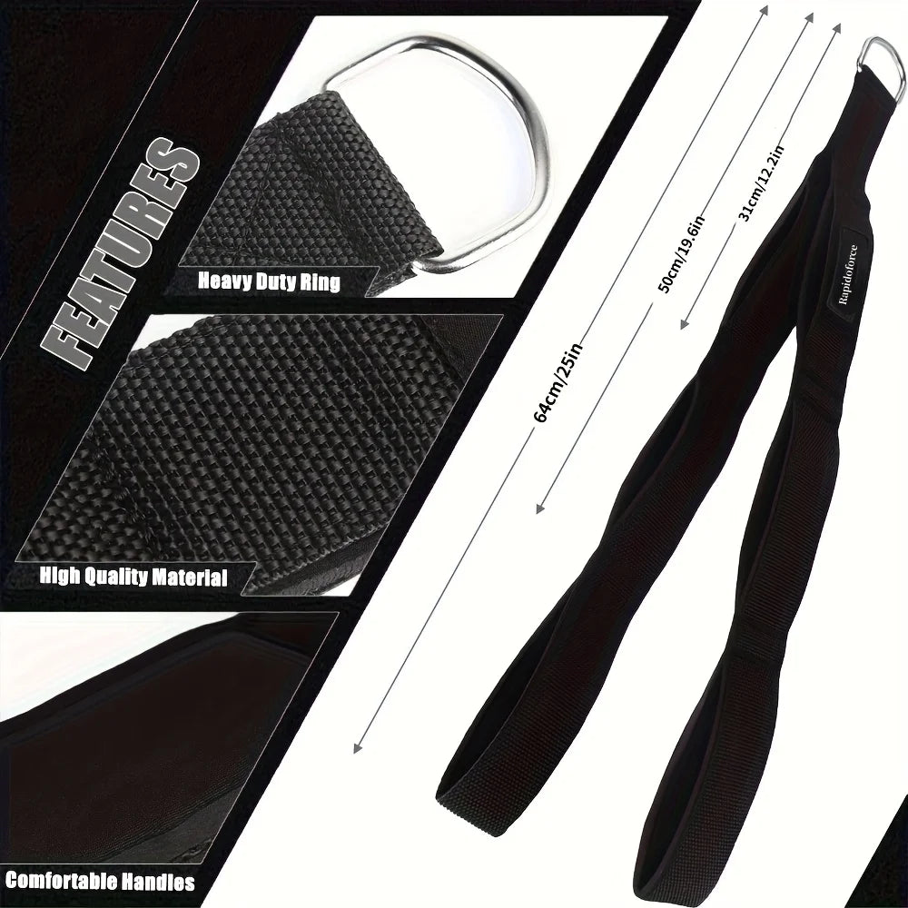 Tricep pushdown rope - Extra Long Tricep Rope - Cable Attachment