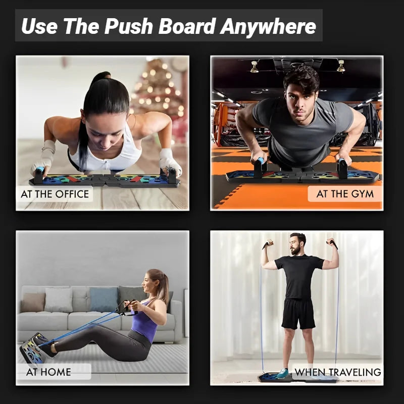 Push up board - Foldable Push Up Board - Push Up Bars & Handles