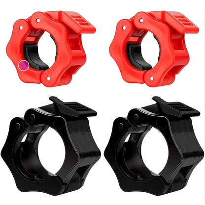 Barbell clamps - Barbell Collars - Quick Release Barbell Clips