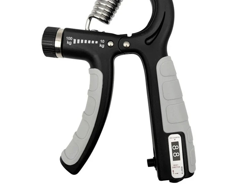 Heavy adjustable hand gripper, Black