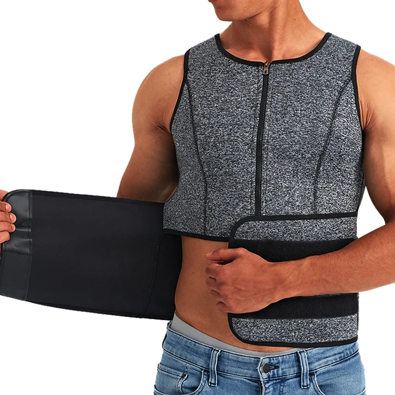Men's Sauna Sweat Vest - view 2