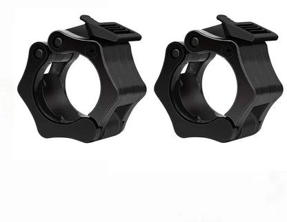 Quick-release barbell collar, 30 mm Black – Pair