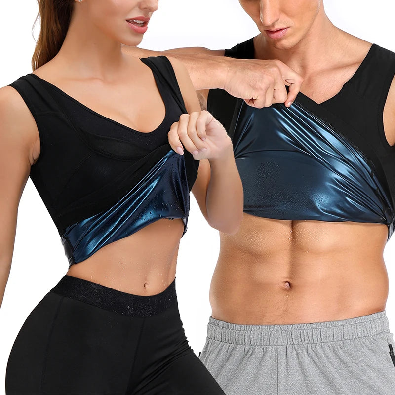 Compression shirt - Thermo Sweat Vest - Compression Workout Shirt