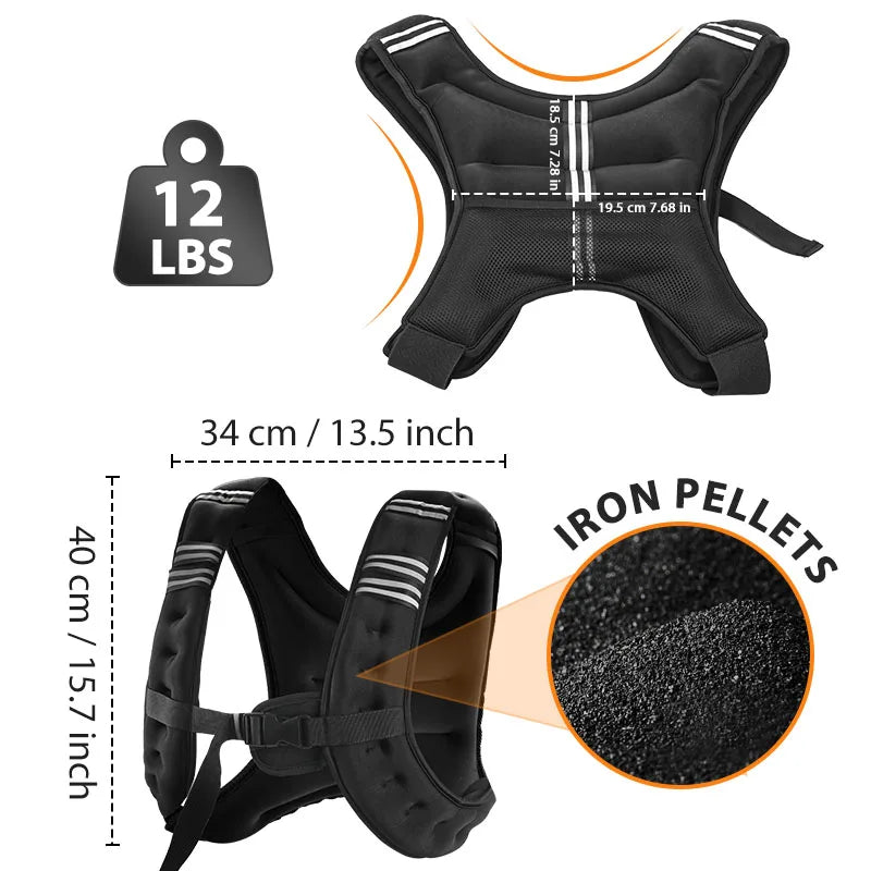 12 lb Weighted Vest - view 2