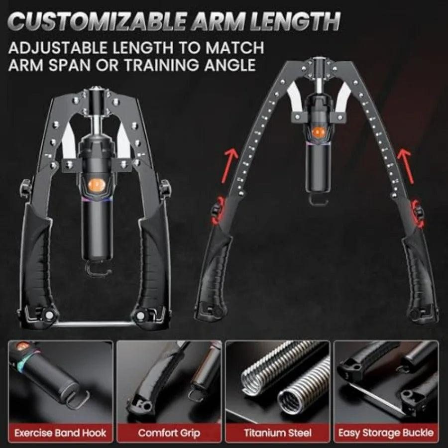 Arm twister - Hydraulic Power Twister - 3 in 1 Arm & Chest Trainer