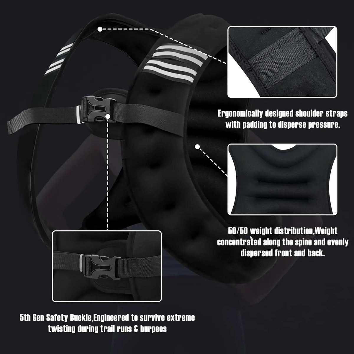 12 lb Weighted Vest - view 4