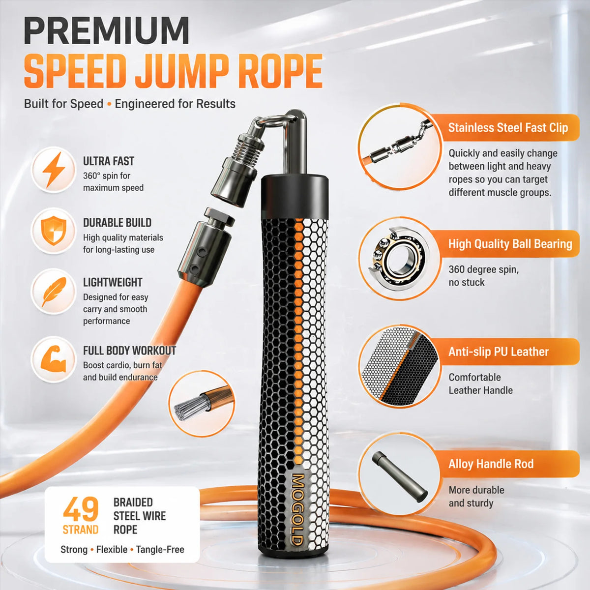 Weighted Jump Rope - view 2