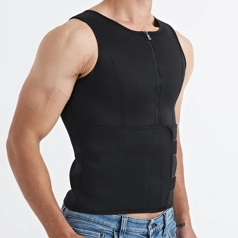 Men's Sauna Sweat Vest - view 3