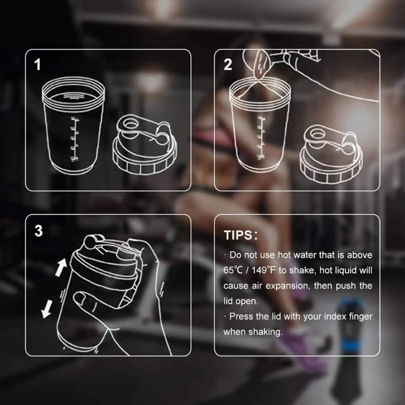 3-Layer Shaker Bottle - view 5