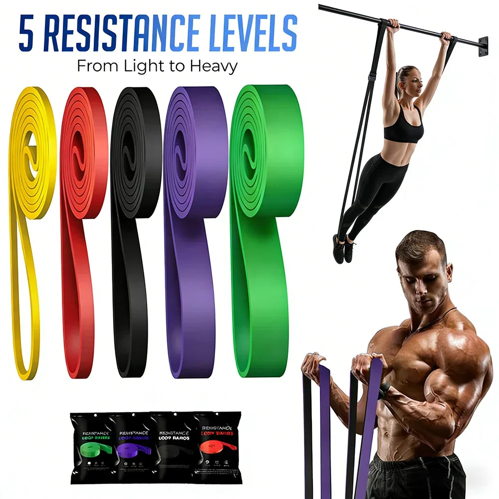Loop resistance bands - Resistance Bands Set - Pull Up Assist Loop Bands