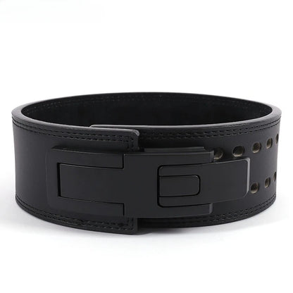 Weightlifting belt - Leather Lever Weightlifting Belt