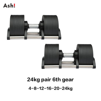 Adjustable dumbbells 50 lb - Adjustable Dumbbells Set - Up to 50kg (110lb) Pair