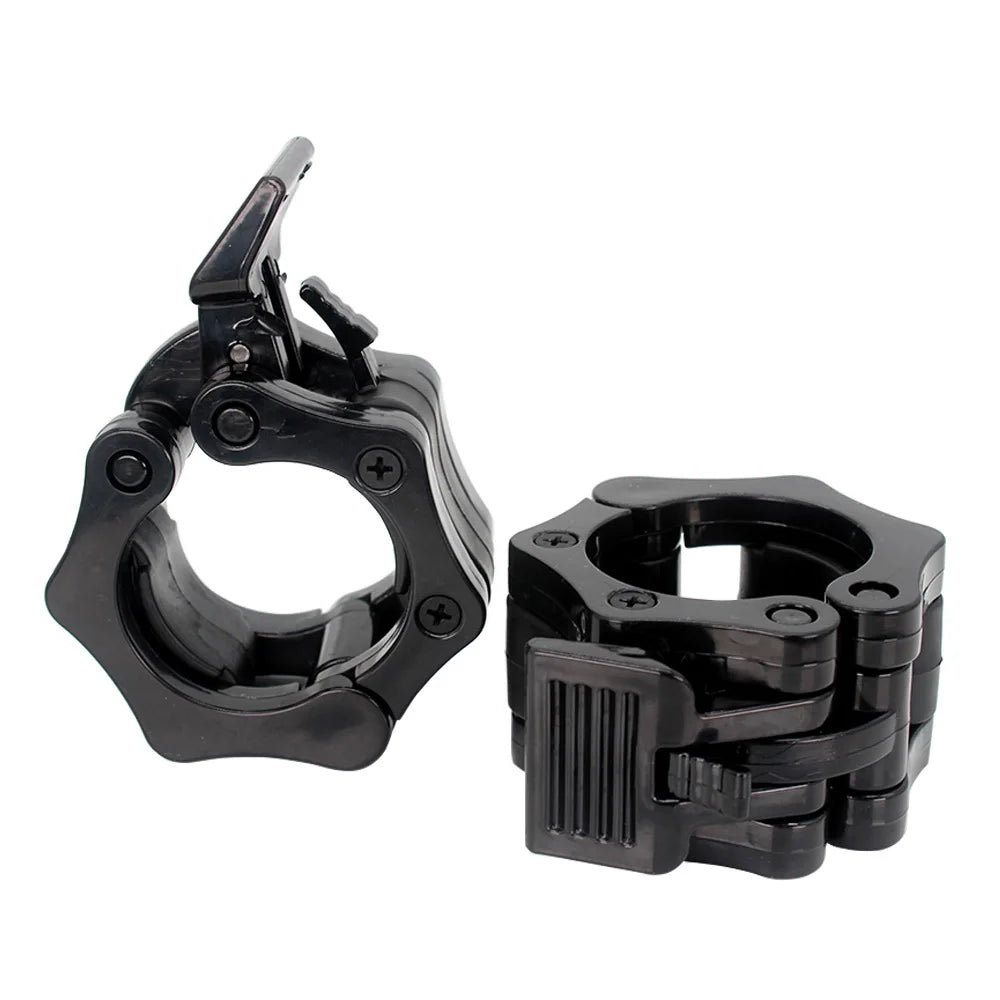 Barbell collars - Barbell Collars - Quick Release Barbell Clips