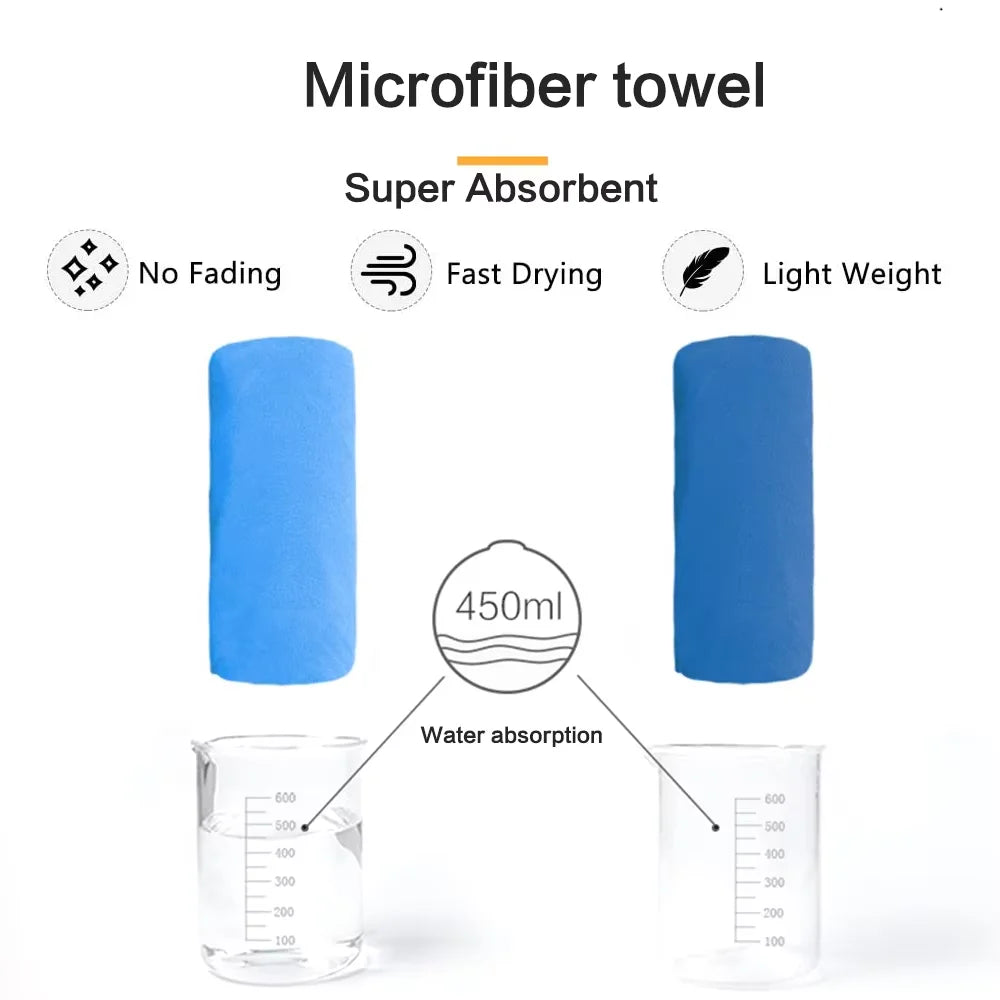 Microfiber towel - Microfiber Gym Towel - Quick Dry Sweat Towel