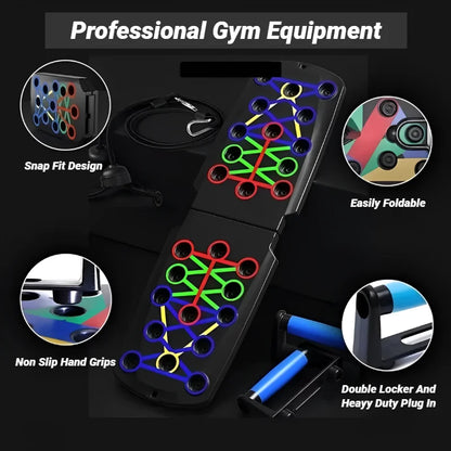 Push up handles - Foldable Push Up Board - Push Up Bars & Handles