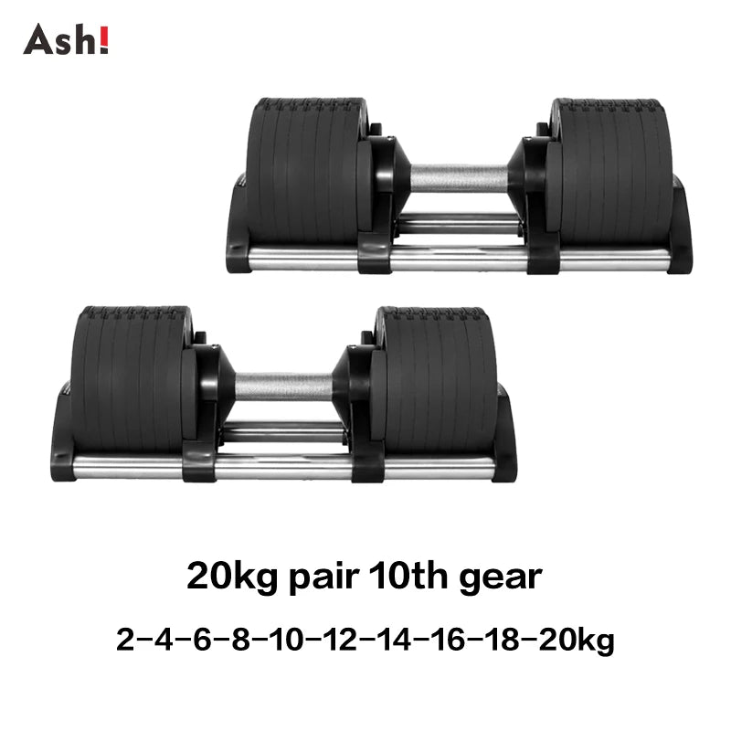 Adjustable weights - Adjustable Dumbbells Set - Up to 50kg (110lb) Pair