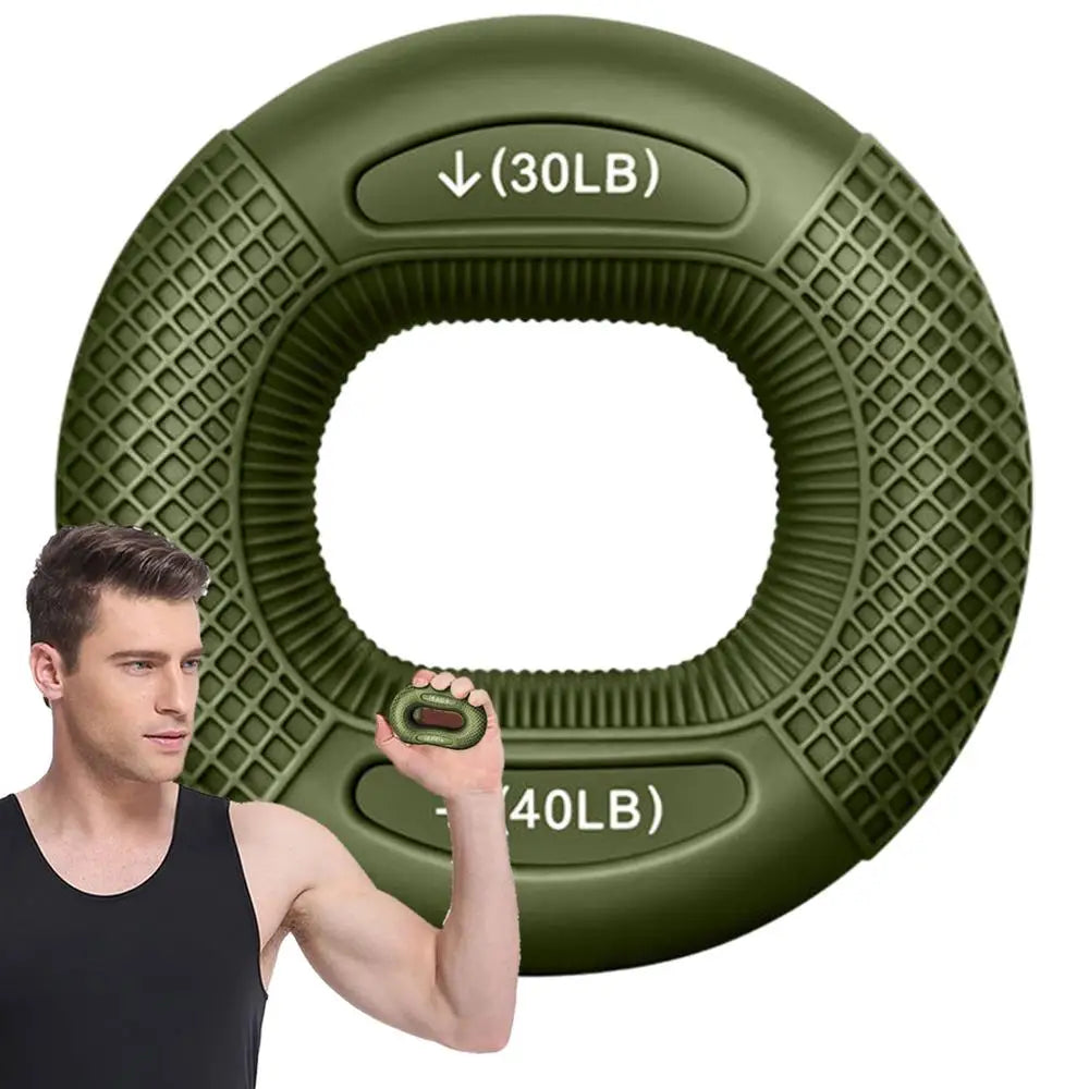 Finger exerciser - Silicone Grip Strengthener Rings - Finger Exerciser