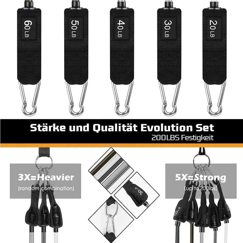 Tube Resistance Band Set - view 2