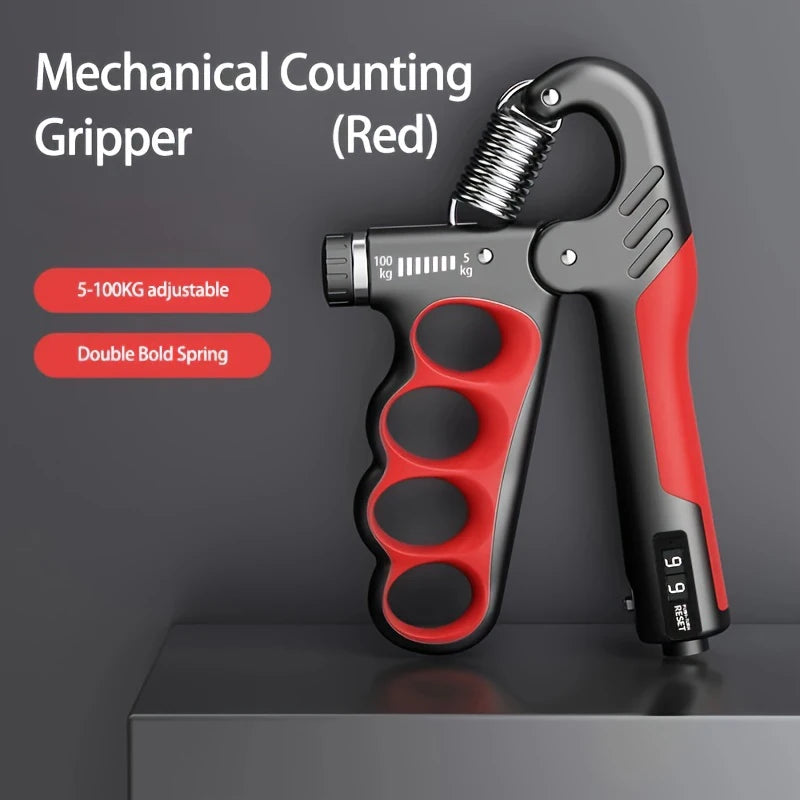 Hand grip strengthener - Adjustable Hand Grip Strengthener with Counter
