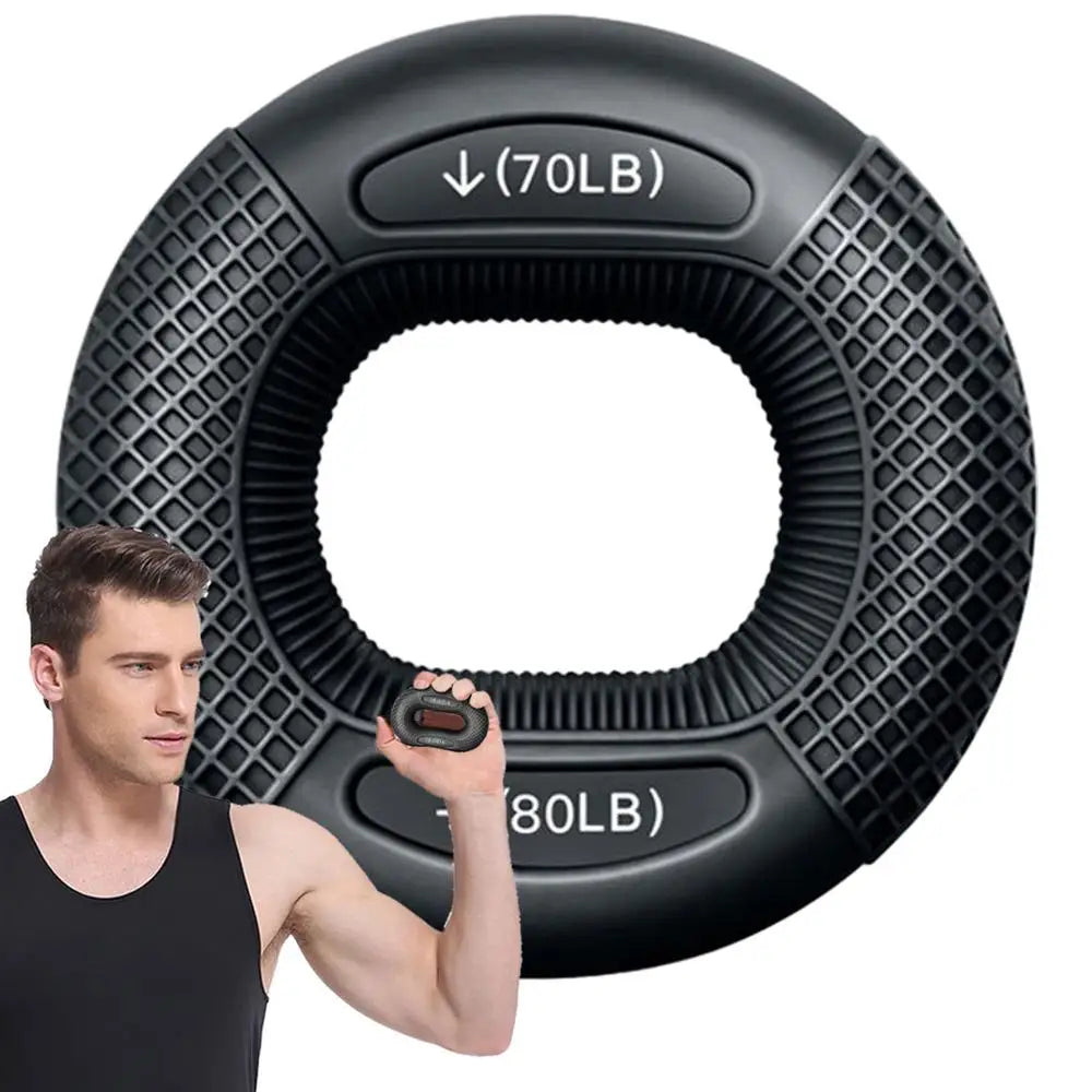 Hand exerciser - Silicone Grip Strengthener Rings - Finger Exerciser