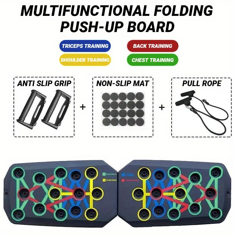 Pushup board - Foldable Push Up Board - Push Up Bars & Handles