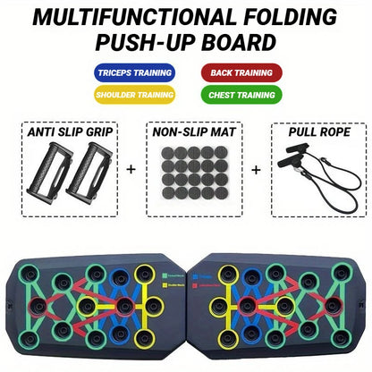 Pushup board - Foldable Push Up Board - Push Up Bars & Handles