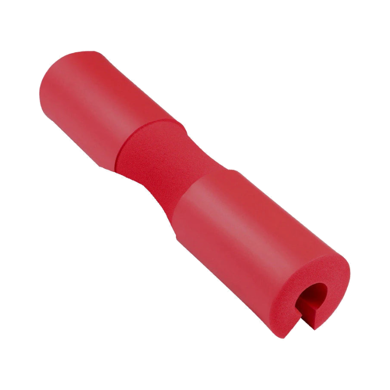 Red foam barbell squat pad