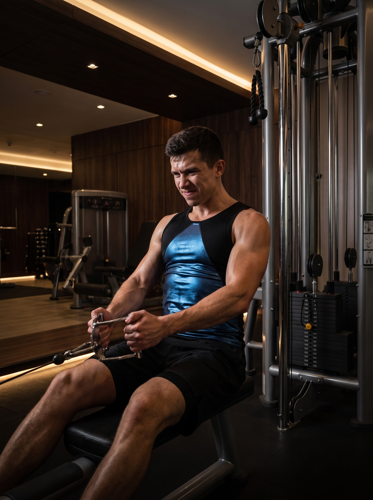 sauna sweat vest men