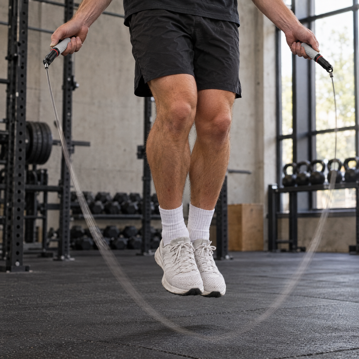 Speed Jump Rope in use at the gym