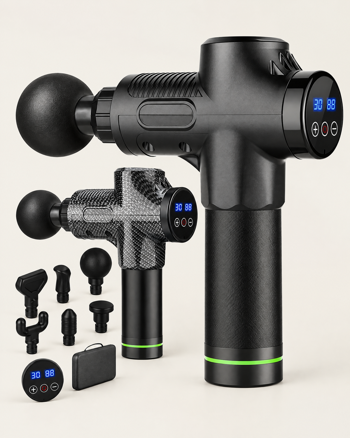 Massage gun detail