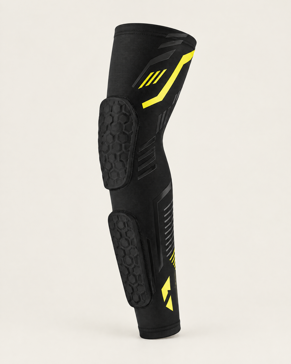 Padded Elbow Sleeve Black Yellow
