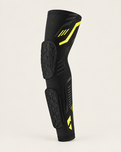 Padded Elbow Sleeve Black Yellow