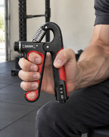 Hand Grip Strengthener with Counter - Adjustable 5-100 kg